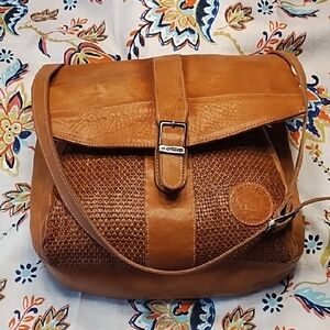 Leather Earth Bag By Fred Selarno